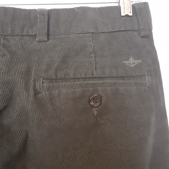 Vtg Dockers Corduroy Pants Mens 32x29 Green Straight Skater Punk Grunge - Picture 6 of 9
